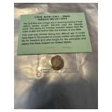 Civil War Indian Head penny