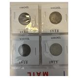 MIsc lot of V Nickles