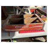 Old, Coca Cola bottles crate