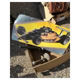 Box of misc collectibles, household items