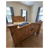 Wooden frame, Hi Post bed