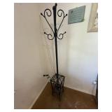 Metal coat stand