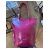 Ladie red Leather purse