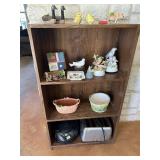 Shelf w/misc collectibles