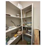 Misc contents of closet