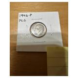 1946 P Silver dime