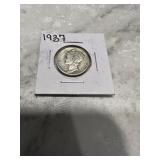 1937 Mercury dime