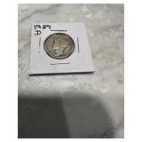 1939 D Mercury dime