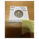 1928  Standing Liberty quarter-silver