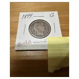 1899 Barber Liberty Head quarter