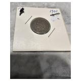 1901 Indian Head penny