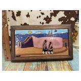 Southwest Style glazed tile