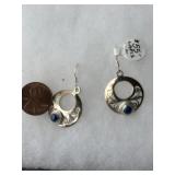 Sterling earrings with torquise