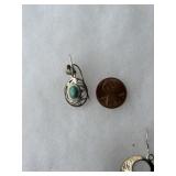 Sterling pendant with torquise