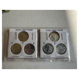 Misc Steel war pennies