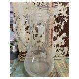 Glass pitcher w/handle