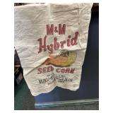 M&M cloth Hybrid seed corn bag