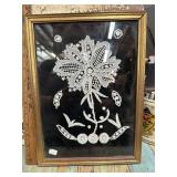 Framed Handstitched picture