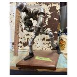 Local Artist Football player-handcrafted