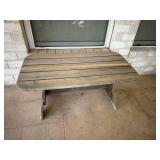 Teakwood? outdoor drink  table
