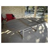 Outdoor teakwood? table