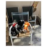 Misc outdoor chairs lot