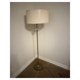 Brass floor lamp