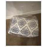 Clean quilted bedspread