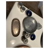 Misc silverplate, pewter