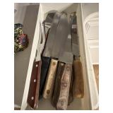 MIsc butcher knives