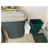 Misc trash cannisters
