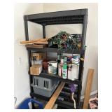 6ft + Plastic garage shelf