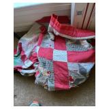 Gently used handstitched quilt