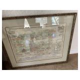 Framed Perservation Society of  Newport County