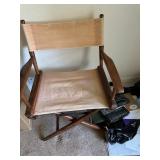 Wooden frame Directors style chair