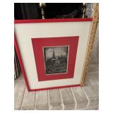 Framed Black and white picture