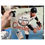 Metal Chesterfield sign