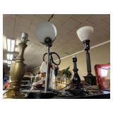 Misc lamps lot