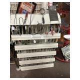 Metal display rack only