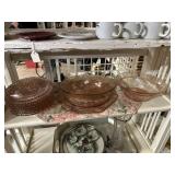 Misc pink depression, misc  glass lot