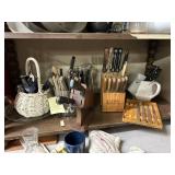 Misc kitchen knives lot