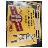Metal Joe Jackson sign