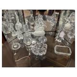 Misc clear glass lot