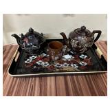 Teaset with tray