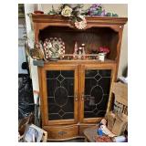 Double door wooden cabinet