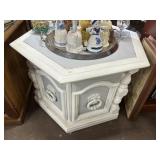 5 Sided table with dbl doors