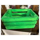 Green crate