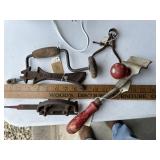 Misc old hand tools lot