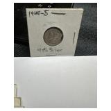 1945 S Silver Mercury dime