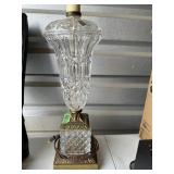 Lead Crystal base lamp